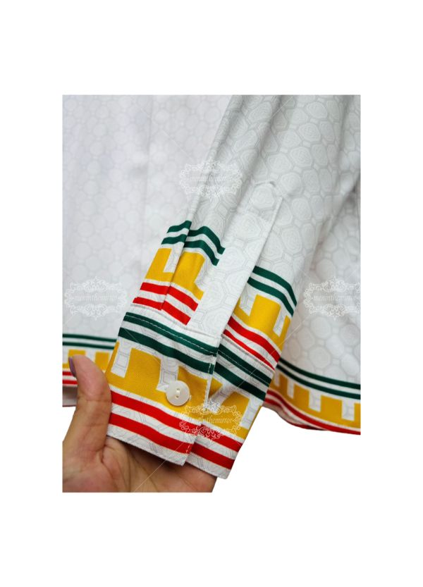 เสื้อยืดโซ่เรขาคณิตสีดำทอง | เดอะ แกลเลอรี ลักซ์