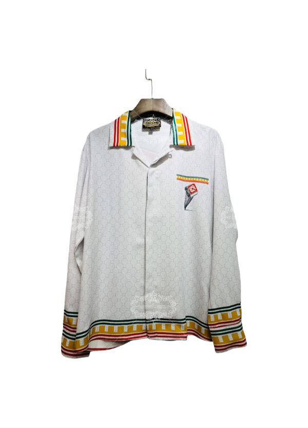 เสื้อยืดโซ่เรขาคณิตสีดำทอง | เดอะ แกลเลอรี ลักซ์