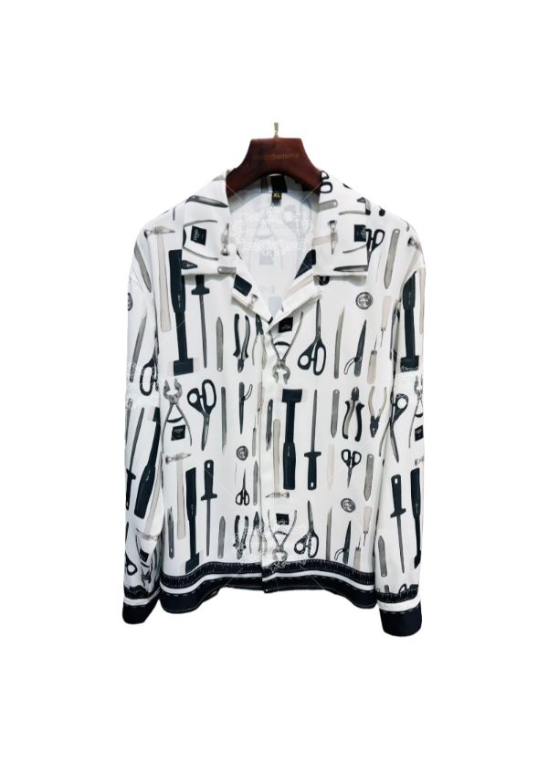 เสื้อยืดสไตล์บาโรกประติมากรรมขาวดำ | เดอะ แกลเลอรี ลักซ์