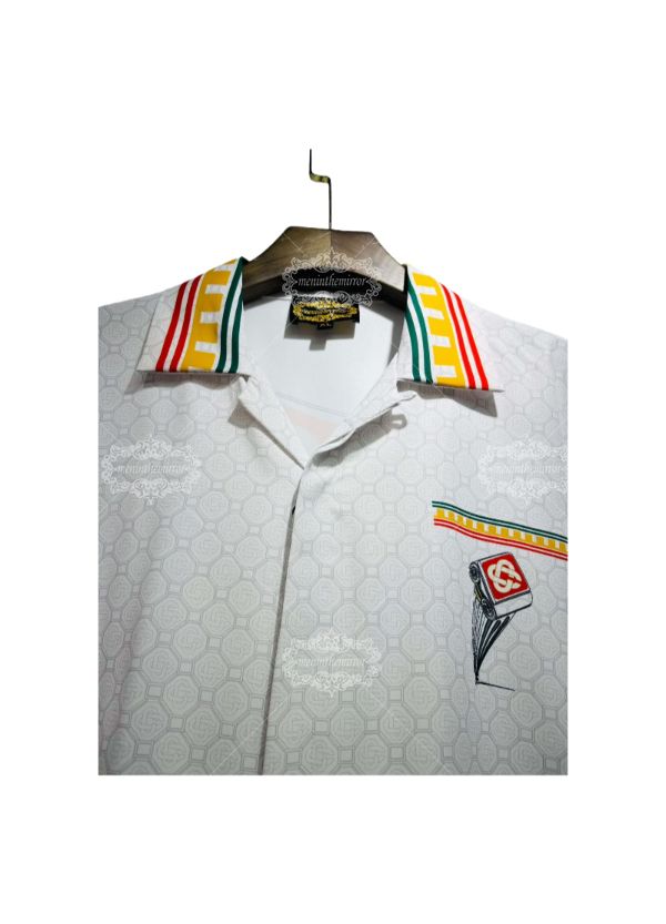 เสื้อยืดโซ่เรขาคณิตสีดำทอง | เดอะ แกลเลอรี ลักซ์